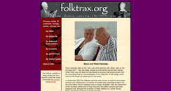 Desktop Screenshot of folktrax-archive.org